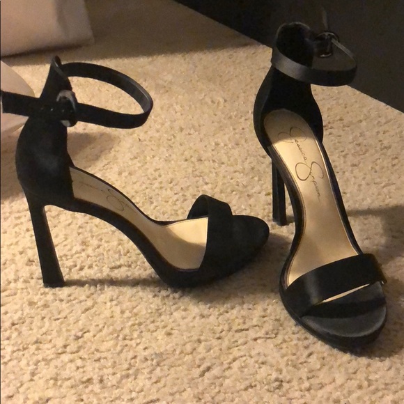 Jessica Simpson Ankle Strap Heels - Picture 1 of 2